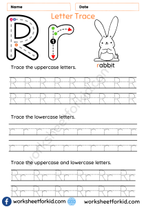 Letter Tracing Worksheets W - WorksheetForKid