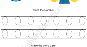 Number 0 Worksheet