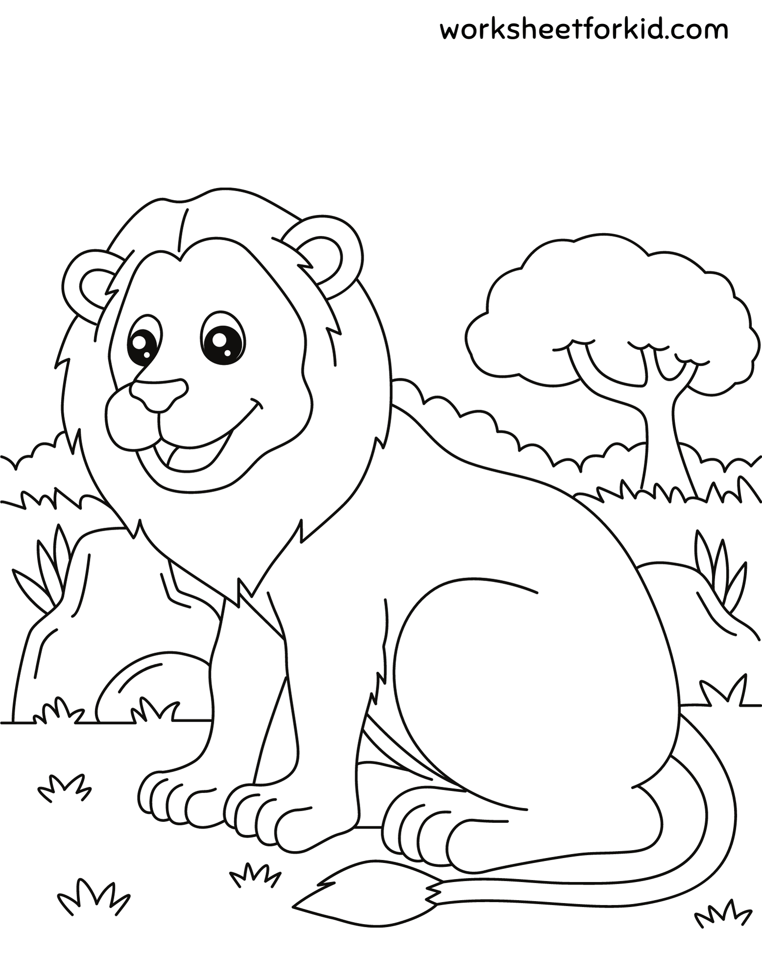 Free Animals Coloring Pages-14