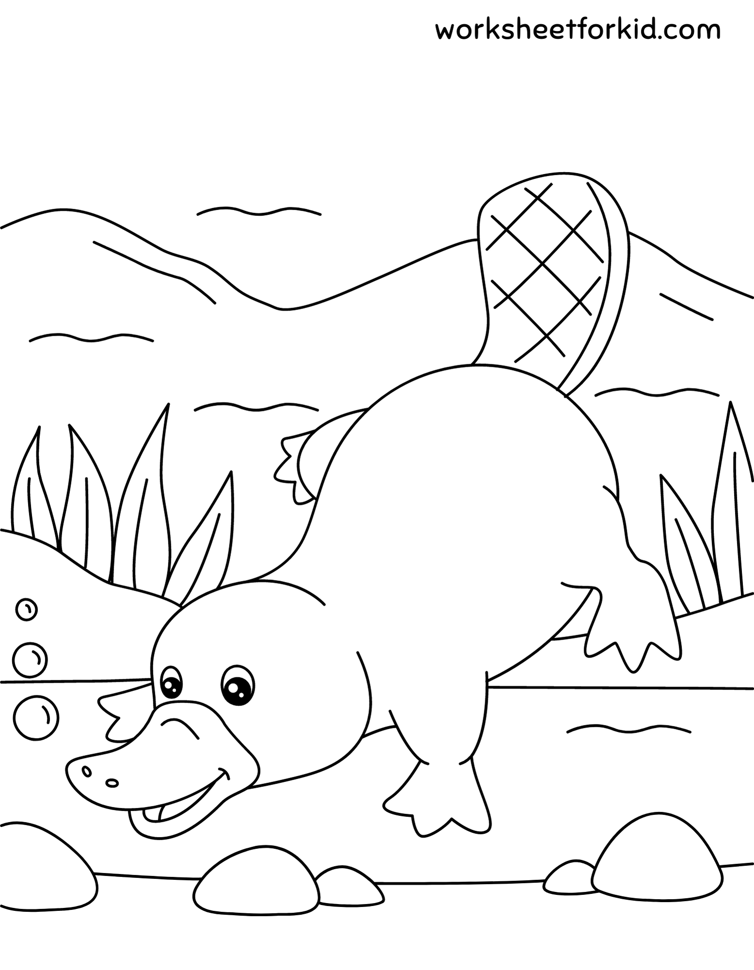Free Animals Coloring Pages-16