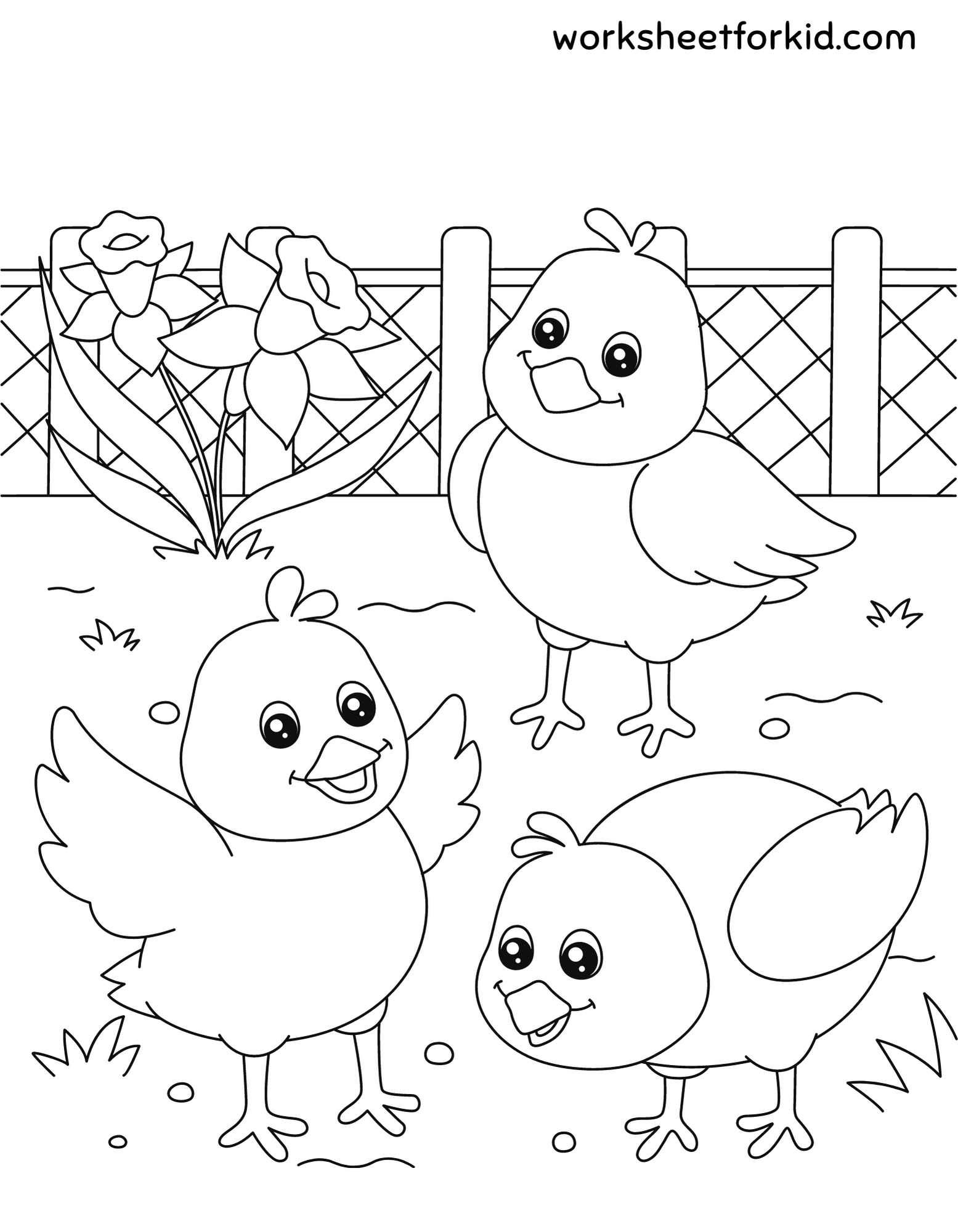 Free Animals Coloring Pages-22